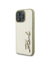 Kup Případ Karl Lagerfeld KLHCP16XPFMFBKMD Apple iPhone 16 Pro Max tvrdý obal Metal Signature zlatý - KLD2143 - {ean13} - Sklep Home Screen