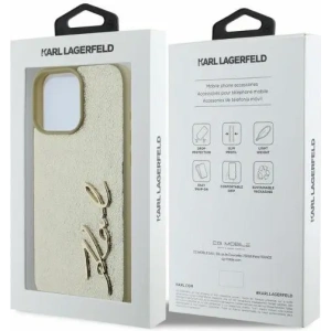 Kup Etui Karl Lagerfeld KLHCP16XPFMFBKMD Apple iPhone 16 Pro Max hardcase Metal Signature złoty - KLD2143 - {ean13} - Sklep Home Screen