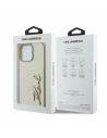 Kup Případ Karl Lagerfeld KLHCP16XPFMFBKMD Apple iPhone 16 Pro Max tvrdý obal Metal Signature zlatý - KLD2143 - {ean13} - Sklep Home Screen