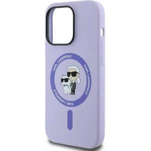 Kup Etui Karl Lagerfeld KLHMP14LSCMKCRHU Apple iPhone 14 Pro hardcase Silicone Karl&Choupette Heads Ring MagSafe fioletowy - KLD2144 - {ean13} - Sklep Home Screen