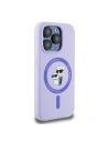 Kup Caz Karl Lagerfeld KLHMP15LSCMKCRHU Apple iPhone 15 Pro hardcase din silicon Karl&Choupette Heads Ring MagSafe violet - KLD2145 - {ean13} - Sklep Home Screen