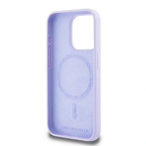 Kup Fall Karl Lagerfeld KLHMP15LSCMKCRHU Apple iPhone 15 Pro Hardcase Silikon Karl&Choupette Köpfe Ring MagSafe lila - KLD2145 - {ean13} - Sklep Home Screen