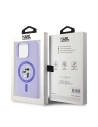 Buy Case Karl Lagerfeld KLHMP15LSCMKCRHU Apple iPhone 15 Pro hardcase Silicone Karl&Choupette Heads Ring MagSafe purple - KLD2145 - {ean13} - Home Screen Store Europe