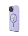Kup Fall Karl Lagerfeld KLHMP15SSCMKCRHU Apple iPhone 15 Hardcase Silikon Karl&Choupette Köpfe Ring MagSafe lila - KLD2146 - {ean13} - Sklep Home Screen