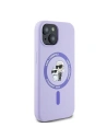 Buy Case Karl Lagerfeld KLHMP15SSCMKCRHU Apple iPhone 15 hardcase Silicone Karl&Choupette Heads Ring MagSafe purple - KLD2146 - {ean13} - Home Screen Store Europe