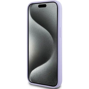 Buy Case Karl Lagerfeld KLHMP15SSCMKCRHU Apple iPhone 15 hardcase Silicone Karl&Choupette Heads Ring MagSafe purple - KLD2146 - {ean13} - Home Screen Store Europe