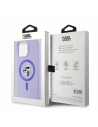 Buy Case Karl Lagerfeld KLHMP15XSCMKCRHU Apple iPhone 15 Pro Max hardcase Silicone Karl&Choupette Heads Ring MagSafe purple - KLD2147 - {ean13} - Home Screen Store Europe