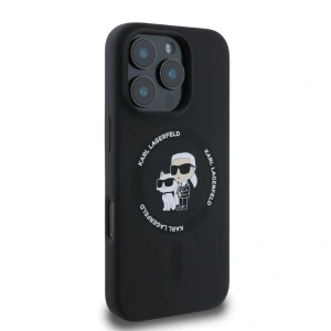 Kup Případ Karl Lagerfeld KLHMP16LSCMKCRHK Apple iPhone 16 Pro hardcase silikonový Karl&Choupette Heads Ring MagSafe černý - KLD2150 - {ean13} - Sklep Home Screen