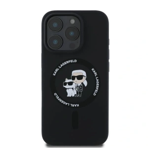 Kup Případ Karl Lagerfeld KLHMP16LSCMKCRHK Apple iPhone 16 Pro hardcase silikonový Karl&Choupette Heads Ring MagSafe černý - KLD2150 - {ean13} - Sklep Home Screen