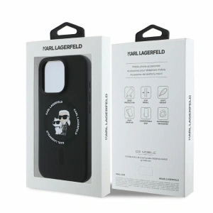Kup Případ Karl Lagerfeld KLHMP16LSCMKCRHK Apple iPhone 16 Pro hardcase silikonový Karl&Choupette Heads Ring MagSafe černý - KLD2150 - {ean13} - Sklep Home Screen