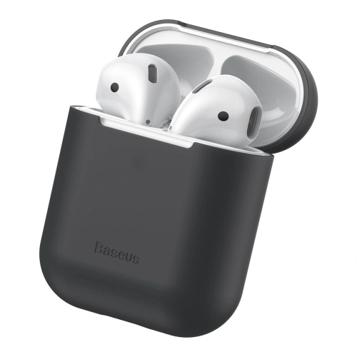 Kup Etui ochronne Baseus Ultrathin na słuchawki Apple AirPods (czarne) - BSU963BLK - {ean13} - Sklep Home Screen