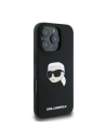 Kup Etui Karl Lagerfeld KLHMP16LSKHPPLK Apple iPhone 16 Pro hardcase Silicone Karl Head Print MagSafe czarny - KLD2156 - {ean13} - Sklep Home Screen