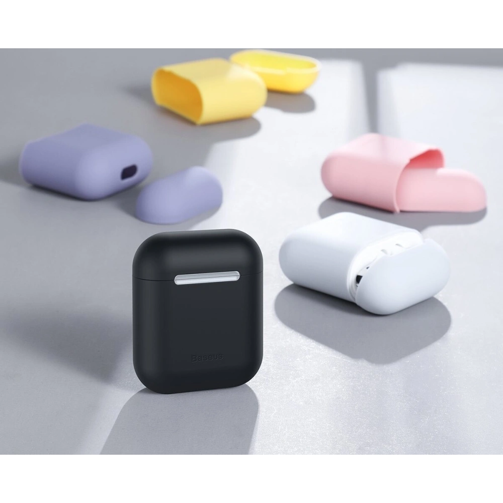 Etui ochronne Baseus Ultrathin na słuchawki Apple AirPods (czarne)
