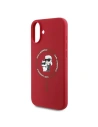 Kup Caz Karl Lagerfeld KLHMP16MSCMKCRHR Apple iPhone 16 Plus hardcase Silicon Karl&Choupette Heads Ring MagSafe roșu - KLD2157 - {ean13} - Sklep Home Screen
