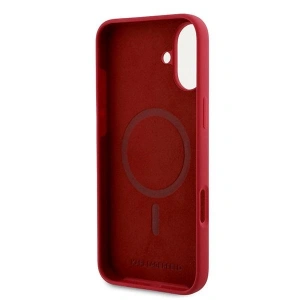 Buy Case Karl Lagerfeld KLHMP16MSCMKCRHR Apple iPhone 16 Plus hardcase Silicone Karl&Choupette Heads Ring MagSafe red - KLD2157 - {ean13} - Home Screen Store Europe