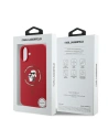 Buy Case Karl Lagerfeld KLHMP16MSCMKCRHR Apple iPhone 16 Plus hardcase Silicone Karl&Choupette Heads Ring MagSafe red - KLD2157 - {ean13} - Home Screen Store Europe