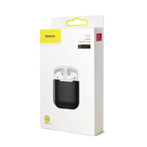 Kup Etui ochronne Baseus Ultrathin na słuchawki Apple AirPods (czarne) - BSU963BLK - {ean13} - Sklep Home Screen