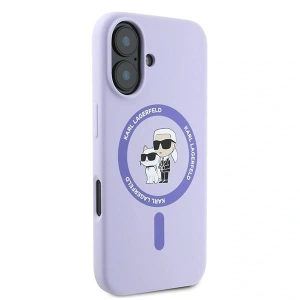 Kup Případ Karl Lagerfeld KLHMP16MSCMKCRHU Apple iPhone 16 Plus tvrdý kryt silikonový Karl&Choupette Heads Ring MagSafe fialový - KLD2158 - {ean13} - Sklep Home Screen