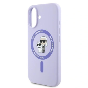 Kup Případ Karl Lagerfeld KLHMP16MSCMKCRHU Apple iPhone 16 Plus tvrdý kryt silikonový Karl&Choupette Heads Ring MagSafe fialový - KLD2158 - {ean13} - Sklep Home Screen