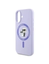 Kup Etui Karl Lagerfeld KLHMP16MSCMKCRHU Apple iPhone 16 Plus hardcase Silicone Karl&Choupette Heads Ring MagSafe fioletowy - KLD2158 - {ean13} - Sklep Home Screen