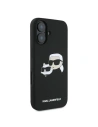 Kup Fall Karl Lagerfeld KLHMP16MSKCHPPLK Apple iPhone 16 Plus Hartschale Silikon Doppelte Köpfe Druck MagSafe schwarz - KLD2159 - {ean13} - Sklep Home Screen