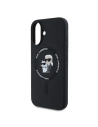 Kup Případ Karl Lagerfeld KLHMP16SSCMKCRHK Apple iPhone 16 tvrdý kryt silikonový Karl&Choupette Heads Ring MagSafe černý - KLD2162 - {ean13} - Sklep Home Screen