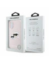 Buy Case Karl Lagerfeld KLHMP16SSKCHPPLP Apple iPhone 16 hardcase Silicone Double Heads Print MagSafe pink - KLD2164 - {ean13} - Home Screen Store Europe