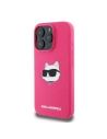 Kup Caz Karl Lagerfeld KLHMP16XSCHPPLF hardcase pentru Apple iPhone 16 Pro Max, silicone cu imprimeu Choupette Head, MagSafe fuchsia - KLD2166 - {ean13} - Sklep Home Screen