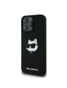 Kup Etui Karl Lagerfeld KLHMP16XSCHPPLK Apple iPhone 16 Pro Max hardcase Silicone Choupette Head Print MagSafe czarny - KLD2167 - {ean13} - Sklep Home Screen