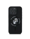 Kup Etui Karl Lagerfeld KLHMP16XSCMKCRHK Apple iPhone 16 Pro Max hardcase Silicone Karl&Choupette Heads Ring MagSafe czarny - KLD2168 - {ean13} - Sklep Home Screen