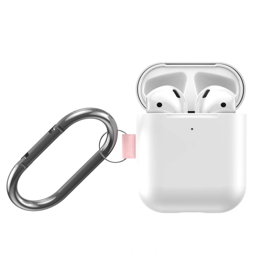 Kup Baseus Apple Case Let's Go AirPods (weiß) - BSU964WHT - {ean13} - Sklep Home Screen