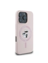 Kup Fall Karl Lagerfeld KLHMP16XSCMKCRHP Apple iPhone 16 Pro Max Hartschale Silikon Karl&Choupette Köpfe Ring MagSafe pink - KLD2169 - {ean13} - Sklep Home Screen