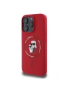Kup Etui Karl Lagerfeld KLHMP16XSCMKCRHR Apple iPhone 16 Pro Max hardcase Silicone Karl&Choupette Heads Ring MagSafe czerwony - KLD21670 - {ean13} - Sklep Home Screen