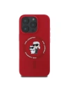 Kup Etui Karl Lagerfeld KLHMP16XSCMKCRHR Apple iPhone 16 Pro Max hardcase Silicone Karl&Choupette Heads Ring MagSafe czerwony - KLD21670 - {ean13} - Sklep Home Screen
