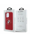 Buy Case Karl Lagerfeld KLHMP16XSCMKCRHR Apple iPhone 16 Pro Max hardcase Silicone Karl&Choupette Heads Ring MagSafe red - KLD21670 - {ean13} - Home Screen Store Europe