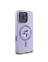 Buy Case Karl Lagerfeld KLHMP16XSCMKCRHU Apple iPhone 16 Pro Max hardcase Silicone Karl&Choupette Heads Ring MagSafe purple - KLD21671 - {ean13} - Home Screen Store Europe