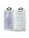 Buy Case Karl Lagerfeld KLHMP16XSCMKCRHU Apple iPhone 16 Pro Max hardcase Silicone Karl&Choupette Heads Ring MagSafe purple - KLD21671 - {ean13} - Home Screen Store Europe