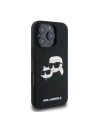 Kup Případ Karl Lagerfeld KLHMP16XSKCHPPLK Apple iPhone 16 Pro Max tvrdý obal Silikonový dvouhlavý tisk MagSafe černý - KLD21672 - {ean13} - Sklep Home Screen