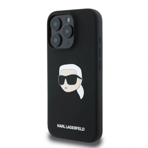 Kup Eset Karl Lagerfeld KLHMP16XSKHPPLK Apple iPhone 16 Pro Max kemény hátlap Szilikon Karl Fej Nyomtatás MagSafe fekete - KLD21674 - {ean13} - Sklep Home Screen