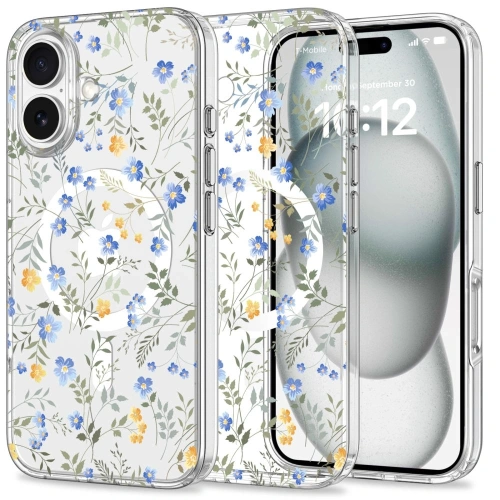 Kup Etui Tech-Protect Magmood MagSafe Apple iPhone 16 Spring Flowers - THP3090 - {ean13} - Sklep Home Screen