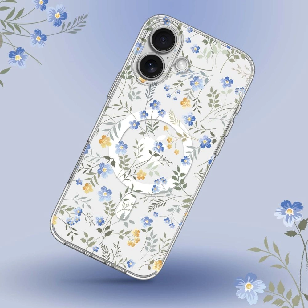 Etui Tech-Protect Magmood MagSafe Apple iPhone 16 Spring Flowers - iPhone 16 - Tech-Protect