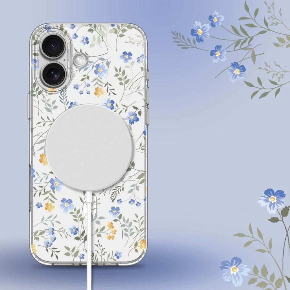 Etui Tech-Protect Magmood MagSafe Apple iPhone 16 Spring Flowers - iPhone 16 - Tech-Protect