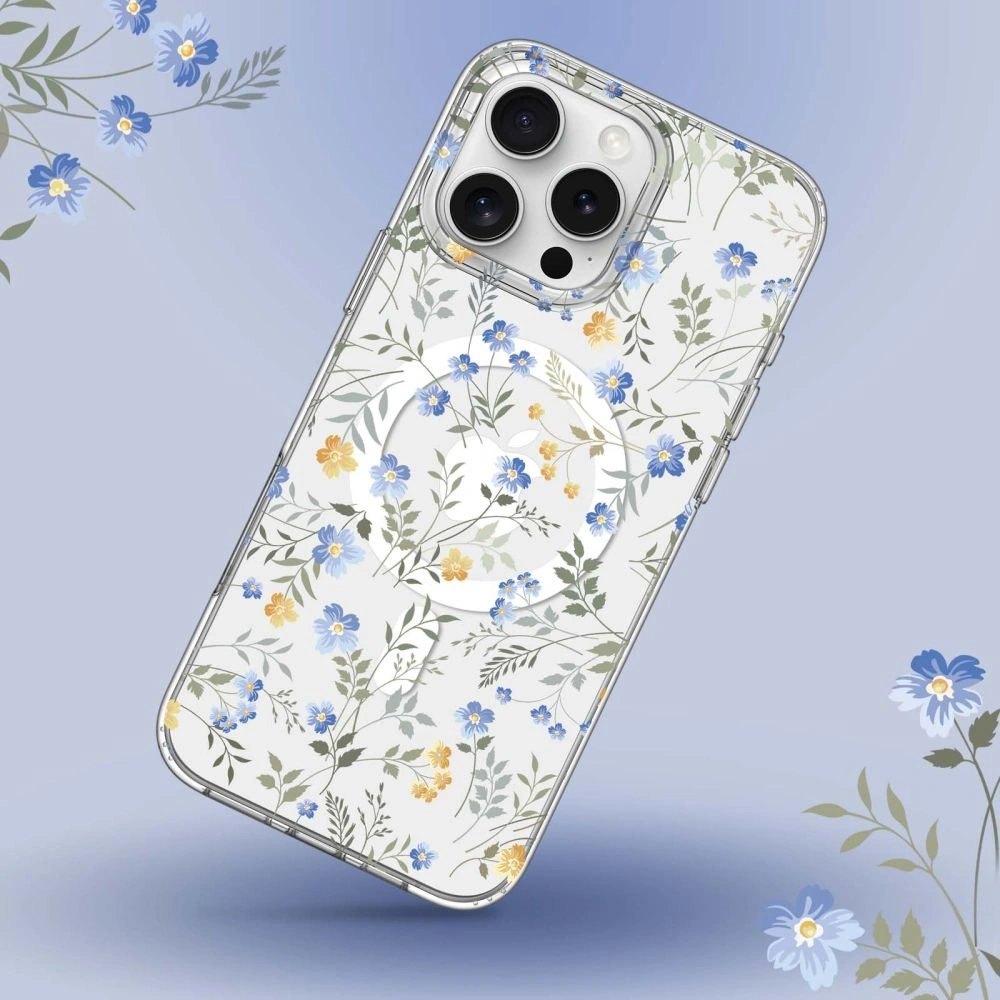 Etui Tech-Protect Magmood MagSafe Apple iPhone 16 Pro Spring Flowers - iPhone 16 Pro - Tech-Protect