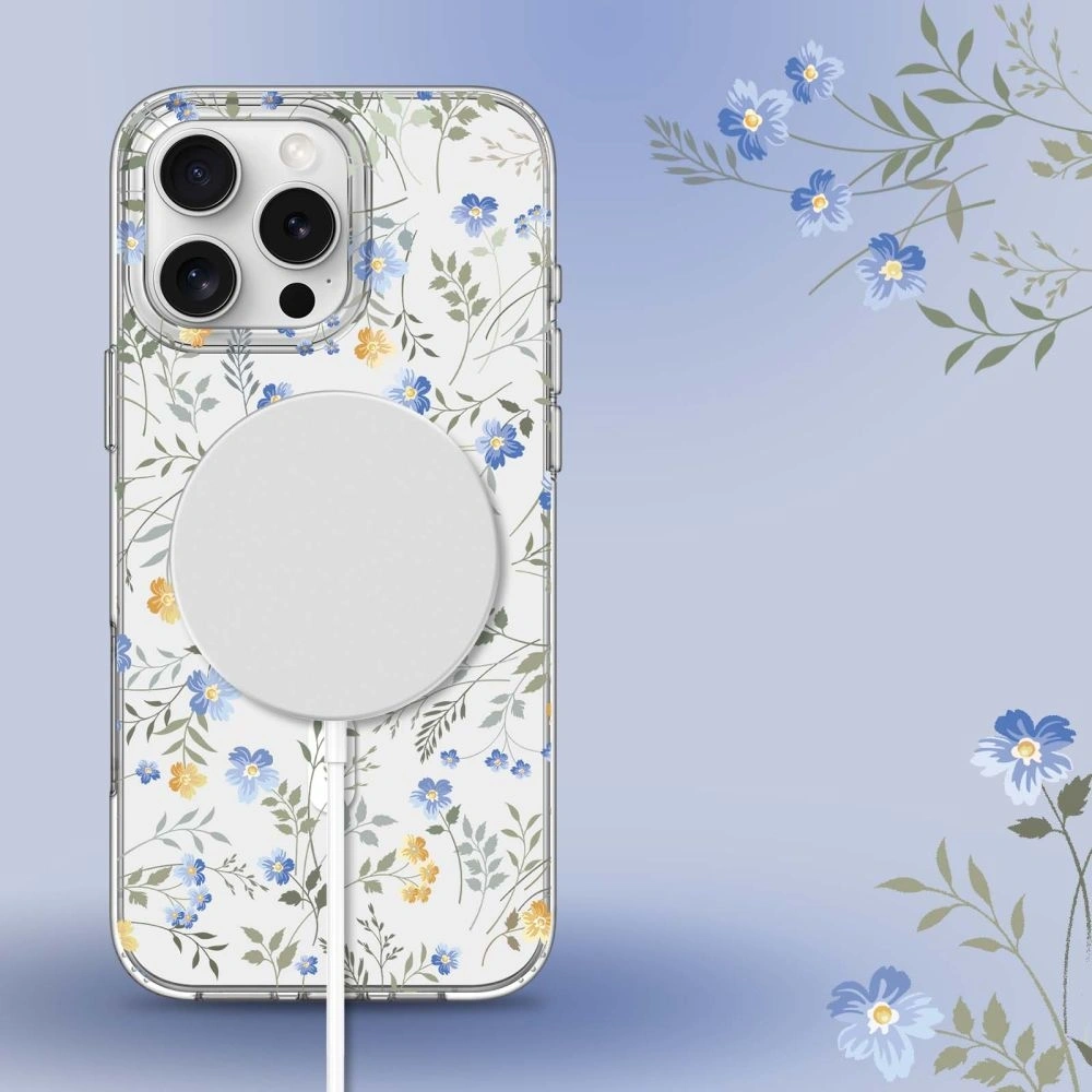 Etui Tech-Protect Magmood MagSafe Apple iPhone 16 Pro Spring Flowers - iPhone 16 Pro - Tech-Protect