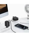 Kup Încărcător de perete USAMS USB-C + Cablu USB-C retractabil PD+QC 20W Gan Încărcare rapidă Negru Serie YC - USA1171 - {ean13} - Sklep Home Screen