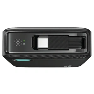 Kup USAMS Power Bank + retractovatelný USB-C kabel 10000 mAh PD 20W rychlé nabíjení XY série fialový - USA1177 - {ean13} - Sklep Home Screen