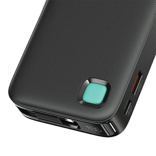 Kup USAMS Powerbank + kihúzható Lightning kábel 10000 mAh PD 20W Gyors Töltés XY Sorozat fekete - USA1179 - {ean13} - Sklep Home Screen