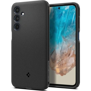Buy Case Spigen Essential Sandblast Samsung Galaxy M35 5G Matte Black - SPN16340 - {ean13} - Home Screen Store Europe