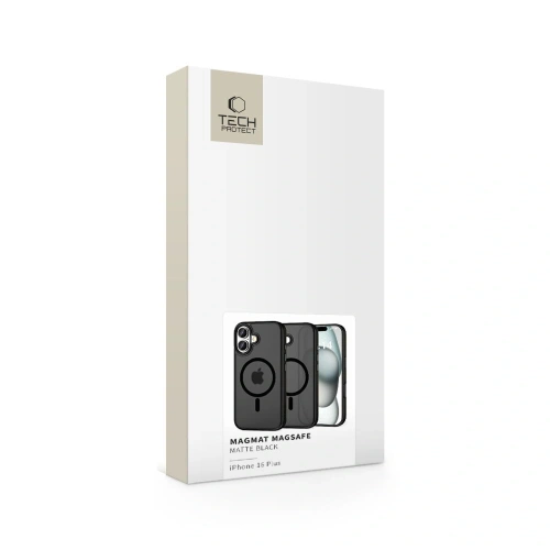 Kup Caz Tech-Protect MagMat MagSafe Apple iPhone 16 Plus Negru Mat - THP3094 - {ean13} - Sklep Home Screen