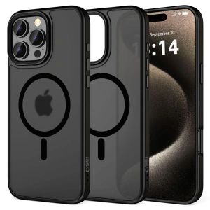 Buy Case Tech-Protect MagMat MagSafe Apple iPhone 16 Pro Matte Black - THP3095 - {ean13} - Home Screen Store Europe